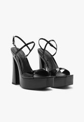 Arlene Patent Leather Platform Sandal