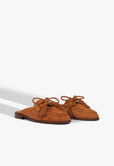 Kim Mule Suede Flat