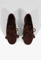 Kim Suede Flat