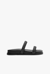 Ruby Black Sporty Sandal