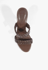Cipri Mule Leather Sandal