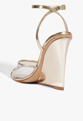 Elodie Vinyl Wedge Sandal