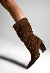 Tulsa Studs Suede Boot