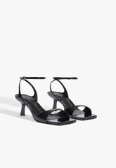 Ciara Mid Patent Leather Sandal