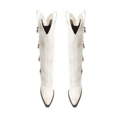 Zachy Up Cloak Leather Boot