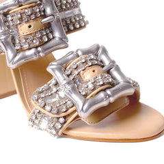 Enola Shine Leather Sandal