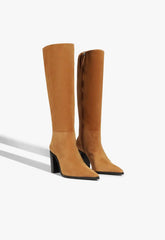 Mikki Up Block Suede Boot