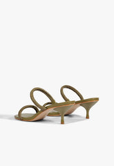 Taliah Woven Mid Sandal