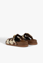Sydney Calf Hair Clog