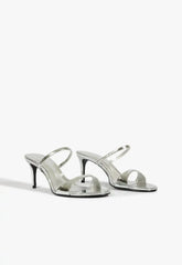 Jessica Mid Mule Metallic Sandal