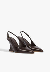 Siena Buckle Leather Pump