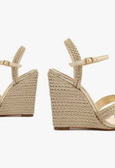 Karima Metallic Nappa Sandal