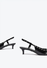 Ruth Mid Patent Leather Pump