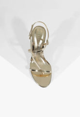 Azure Metallic Sandal