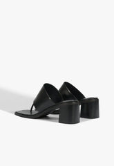Martha Block Leather Sandal