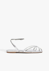 Caeline Buckle Metallic Sandal