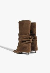 Mikki Cloak Suede Bootie