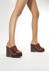 Dalle Studs Suede Sandal