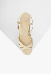 Keefa Raffia Wedge Sandal