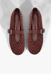 Eiza Shine Suede Flat