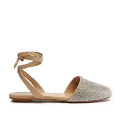 Abrie Glam Leather Flat