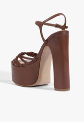 Tara Platform Leather Sandal