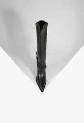 Maine Up Buckle Leather Boot