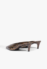 Loren Mid Leather Pump