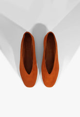 Courtney Suede Flat