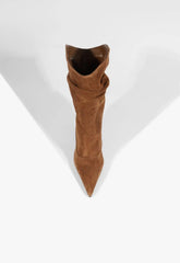 Maryana Slouch Nubuck Bootie