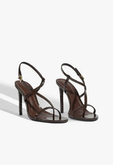 Azure Patent Sandal