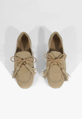 Kim Suede Flat