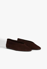 Courtney Suede Flat