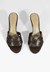 Renata Mule Leather Sandal