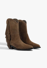 Tess West Suede Bootie