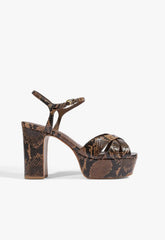 Keefa Leather Platform Sandal