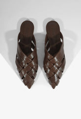 Pietra Leather Flat