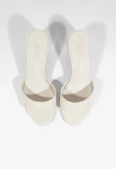 Harriet Mid Mule Patent Sandal