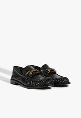 Yasmina Croc Flat