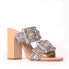 Enola Shine Leather Sandal