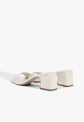 Harriet Mid Mule Patent Sandal
