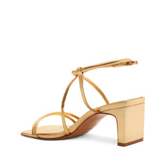 Aimee Block Leather Sandal