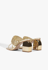 Aberdeen Mid Metallic Sandal