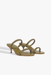 Taliah Woven Mid Sandal