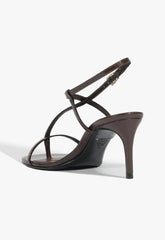 Azure Mid Patent Sandal
