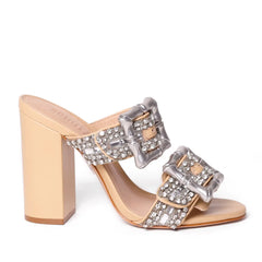 Enola Shine Leather Sandal