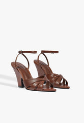 Keefa Flare Leather Sandal