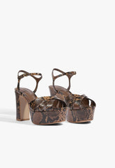 Keefa Leather Platform Sandal