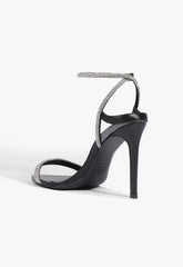 Skye Shine Leather Stiletto Sandal