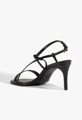 Avaline Leather Stiletto Sandal